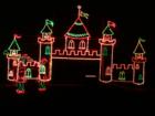 Holiday Light Show Display at Shady Brook Farm