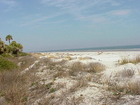 View of just one of many beautiful beaches located on Hilton Head, South Carolina