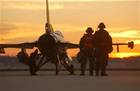 F-16 Sunset