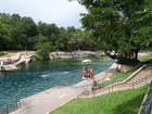 Barton Springs on a Summer Day