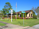 Pearland's Chamber of Commerce is the old railroad depot!