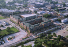 Aerial view of downtown Plano