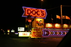Just outside the dry county line.