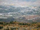 A view of  Cedar City from the mountains.