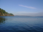 The view north from the Brownsville dock