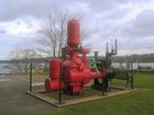 Stream powered water pump that supplied all fire hydrants from 1913 to 1974