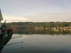 The view from Barbie's Cafe in the morning.