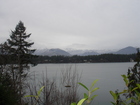 Looking across Seabeck Harbor towards Misery Point and the Olympic Mountains