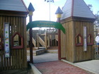 The childrens playcastle!