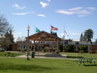 The Ken Baxter Center and Comford Park in downtown Marysville.
