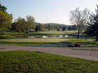 An early morning view of the golf course at Sleepy Hollow in Hurricane, WV.