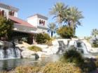 Waterfalls outside The Rampart Casino, located in the master-planned community of Summerlin.