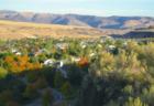 future site of The Cliffs planned community, on the flats above the Boise River east of downtown Boise