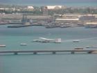 The Arizona Memorial from the roof tops