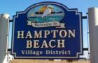 Welcome to Hampton Beach NH Sign