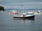 Lobster boats at Bar Harbor