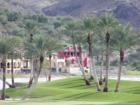 Palm trees on the golf course at Lake Las Vegas in Henderson, NV 