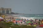 Jupiter Annual Kite Surfing Contest - Jupiter Florida