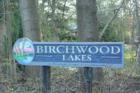 One of the entrances to Birchwood Lakes.