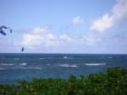 Kite surfing of Waialua