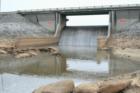 Lake Acworth and Lake Allatoona are separated by this "spillway". The 3rd Army Corpse of Engineers controls lake levels. In this January 2007 photo Allatoona has been lowered for the winter season. Taken from 20 feet below normal water level.