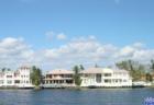 Mansion homes in the intracoastal in Boca Raton.