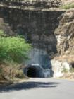 The tunnel entrance to Diamond Head crater
