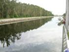 Interior canals connect and make fun for jetskis and canoes. Watch those toes with the gators in the water!