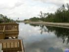 Facing north on an interior canal in Boynton Beach.