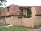 Townhouse unit is Boca Raton, just west of the Turnpike. Part of quad setup/ 4 units per bldg.