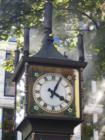 Gastown, Vancouver: The "Steam Clock". 