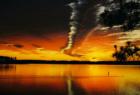 Sunset over Lake Auman. Photo courtesy of Michelle Bolton