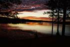 Sunrise over Lake Auman. Photo courtesy of Michelle Bolton