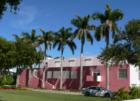 The Pink House designed by Arquitectonica located in Miami Shores