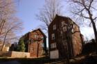 Back Yard View of Restored Montford Homes. Photo courtesy of J.T. Narrin, Photographer for the Firm.