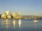 False Creek,Vancouver: Yes another shot of the "Creek". Looking north east to Marinaside Crescent. 