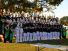 East Carteret High School Marching band and Color Guard at Competition (1st Place)