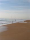 Surf Fishing on Ormond's No Drive Beach