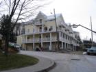 This is the Rhinecliff Hotel it is presently under renovation.  This will have a spectacular view of Hudson River and Catskills Mountain.  Located very near Amtrak Station.