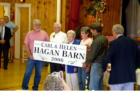 Dedicating The Barn To Carl & Helen Hagan For The Farmer's Museum In Littleton!