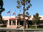 The Banning, CA  Civic Center Front Entrance on Ramsey