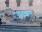 One of several murals depicting the history and culture of Banning CA, known as the "Stagecoach Stop"