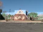 One of several murals depicting the history and culture of Banning CA, known as the "Stagecoach Stop"
      