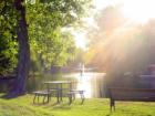 Willow Lake is a beautiful neighborhood in Enid, Oklahoma, featuring a few small lakes that many of the homes back up to. Some residents have small fishing boats, paddle boats and docks where their back yards meet the water.