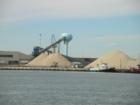 View of NC Port, from Beaufort looking to Morehead City
