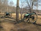 Confederate Artillery Pieces in the Fredericksburg National Park