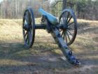 Confederate Cannon in the Fredericksburg Battlefield