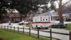 Main Street in Pine Bush: Post Office & Gas Station in back