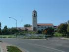 The Historic Boise Train Depot that sits above downtown