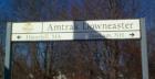 Amtrak Train Station Sign - Exeter New Hampshire